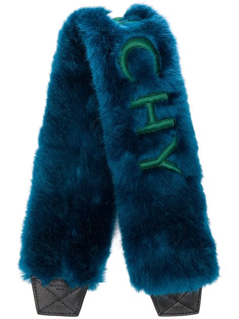 givenchy fur strap